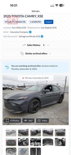 تۆیۆتا کامری